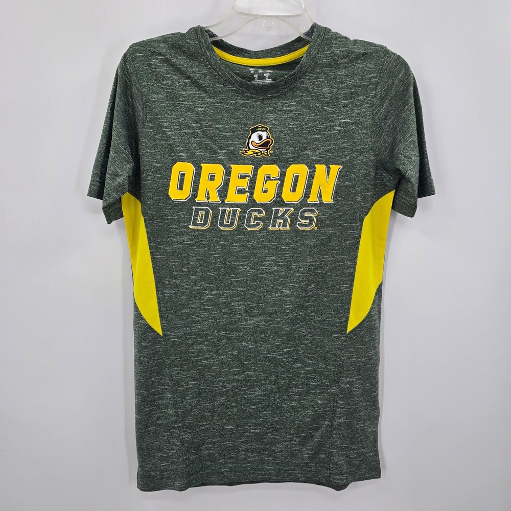 Champion Elite Oregon Ducks Shirt Unisex Small Green Heather Performance‎